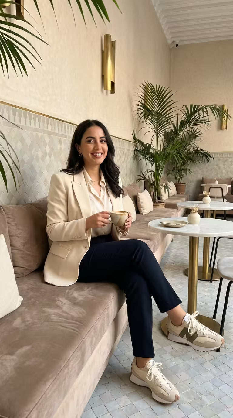 Sneakers New Balance Beige