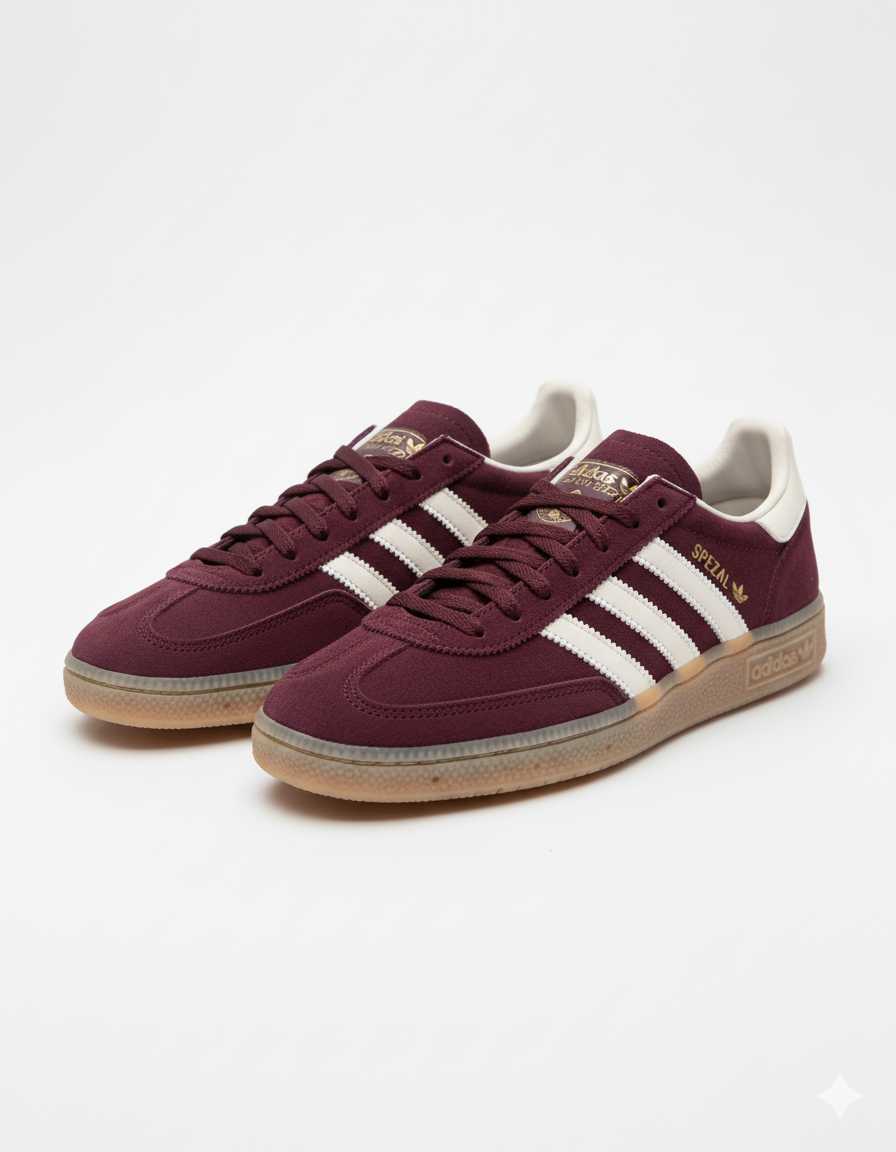 Adldas Spezial Grenat ( 100% Cuir )