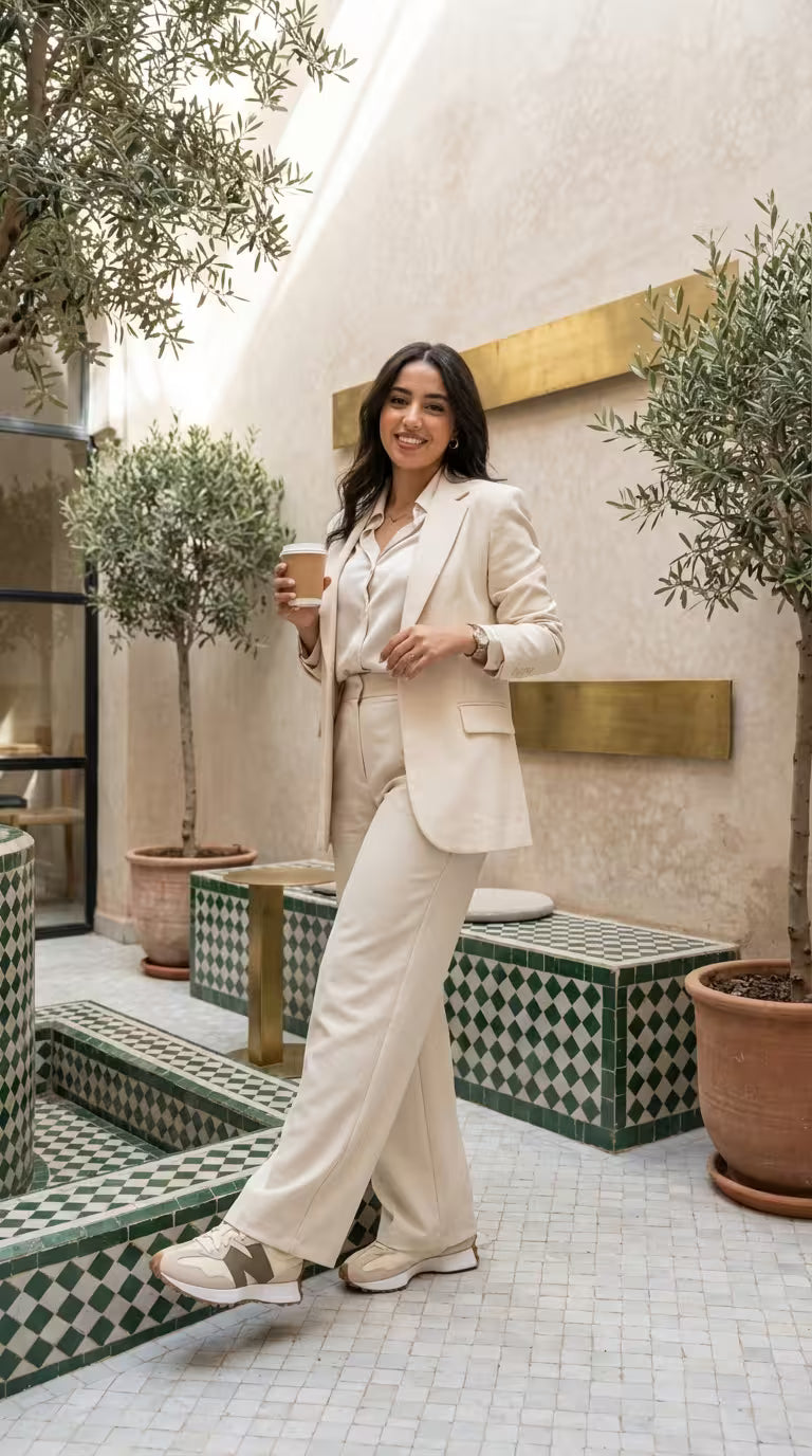 Sneakers New Balance Beige