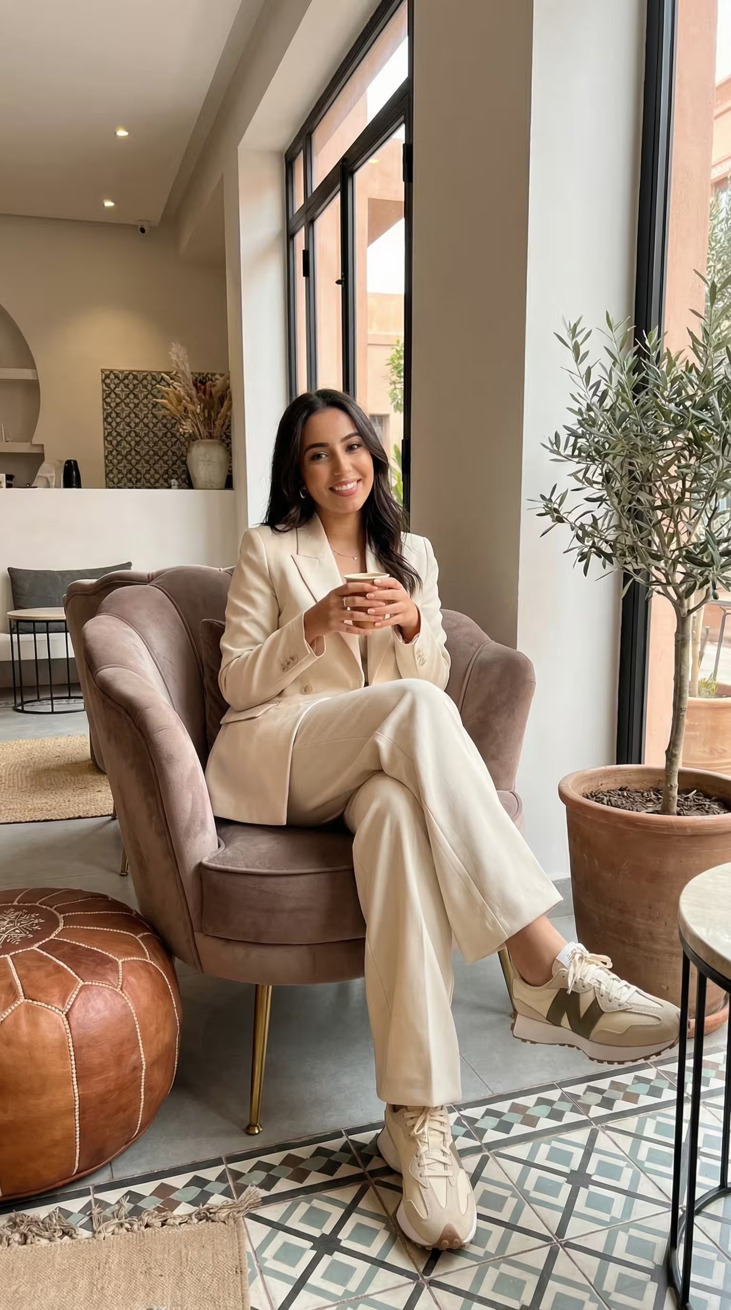 Sneakers New Balance Beige