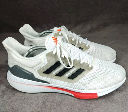 Adidas EQ21 Bounce Running Shoes White Black Red H00511